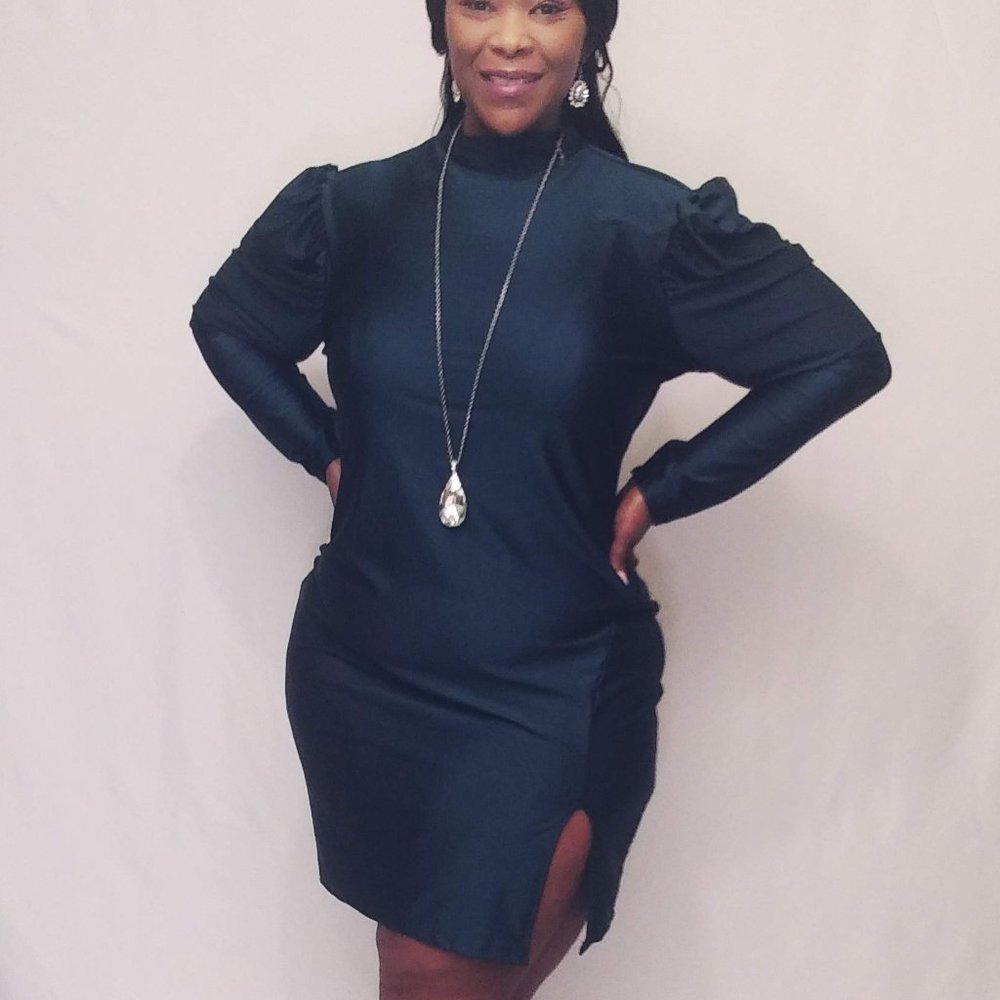 Long Sleeve Midi Dress